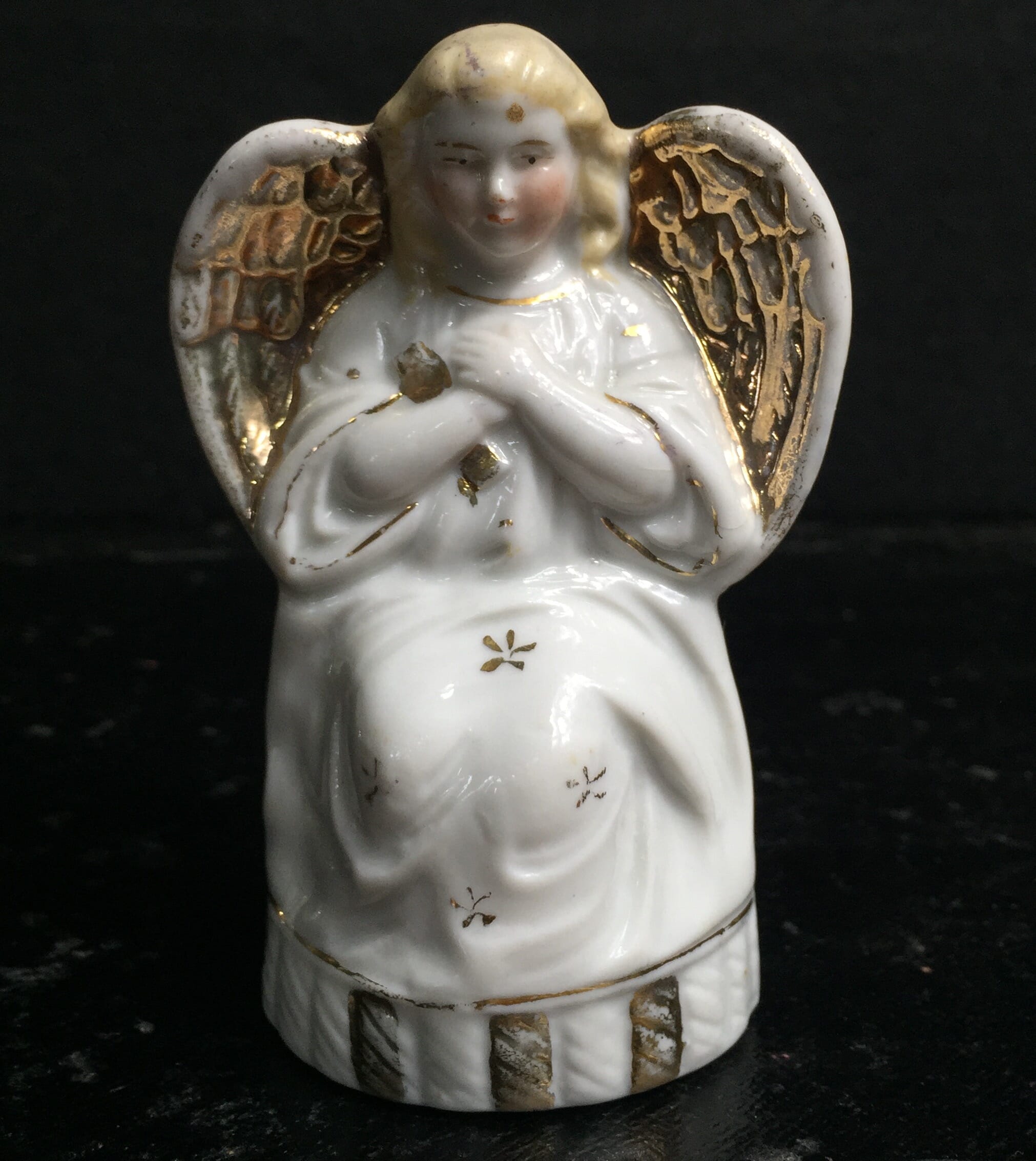 German porcelain Angel figure, c.1880-0
