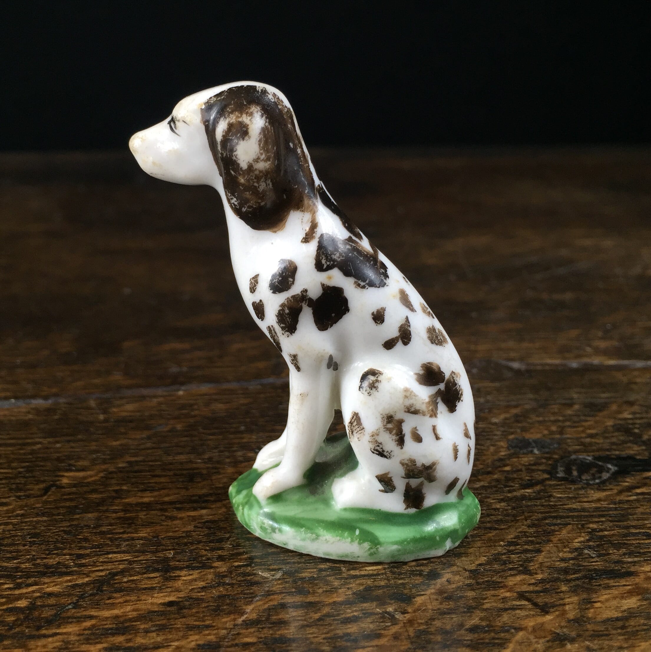 German porcelain figure of a Dalmatian dog, c. 1900-0