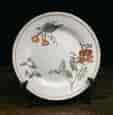 Wedgwood bone china plate, botanical specimens, C.1815 -0