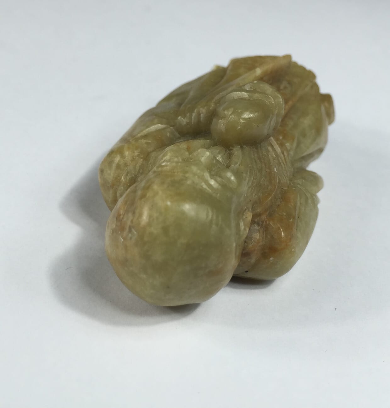 Chinese soapstone figure of an immortal, 19th century-12999