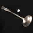 Kings Pattern silver plated ladle, by Walker & Hall, 20th century -0