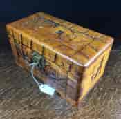 Small Chinese camphor box with lock-0