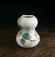 Royal Worcester gourd shape vase with applied Ivy decoration, dated 1879 -0