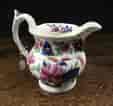Rathbone porcelain jug, rococo handle, c.1850-0