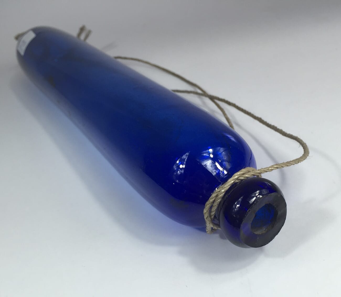 Bristol Blue rolling pin, 19th century-15133