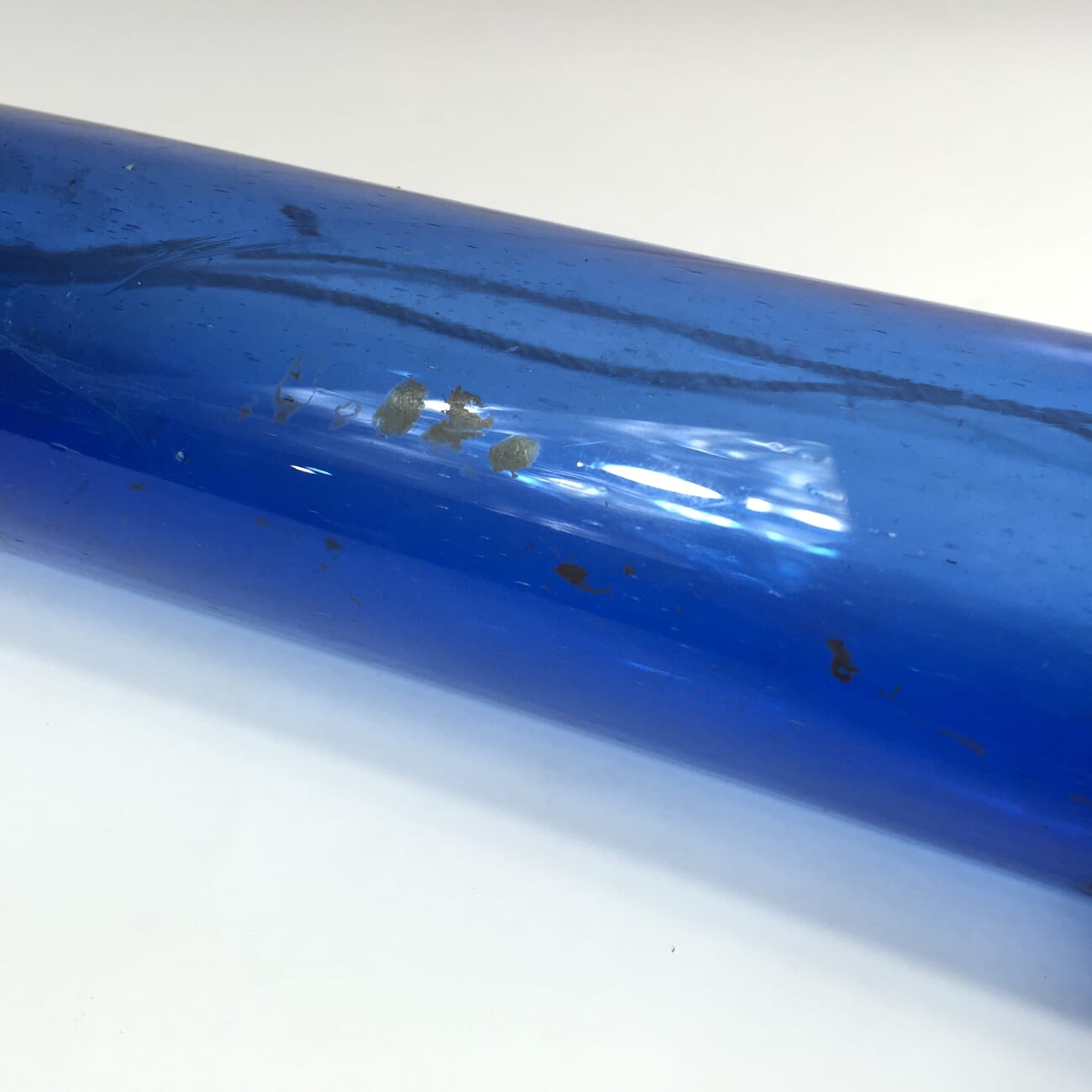 Bristol Blue rolling pin, 19th century-15134