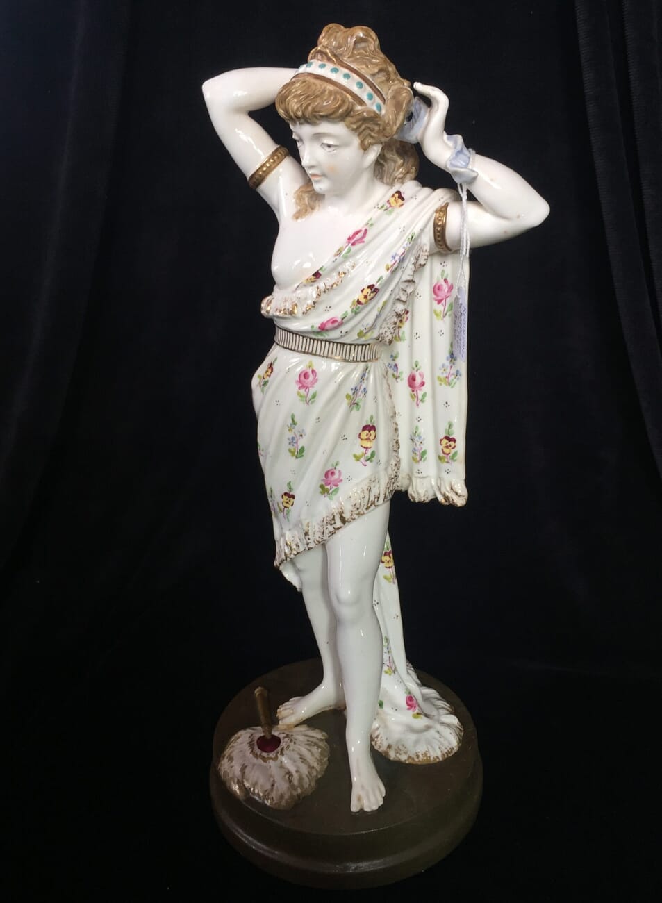 Robinson and Leadbeater porcelain figure of a lady, c. 1880-15191