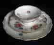 Handpainted Dresden cup, saucer & plate, C. 1910 -0