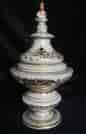 French potpourri vase, celadon ground, c.1870-0