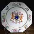 Armorial plate, arms of Murray, probably Spode c. 1800 -0