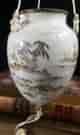 Japanese porcelain hanging vase, c.1900-16452