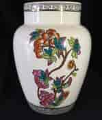 Spode vase with peony pattern, c. 1875-17242
