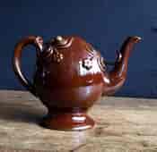 Copeland Cadogan teapot, Rockingham glaze, C. 1850 -17295