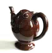 Copeland Cadogan teapot, Rockingham glaze, C. 1860 -17335