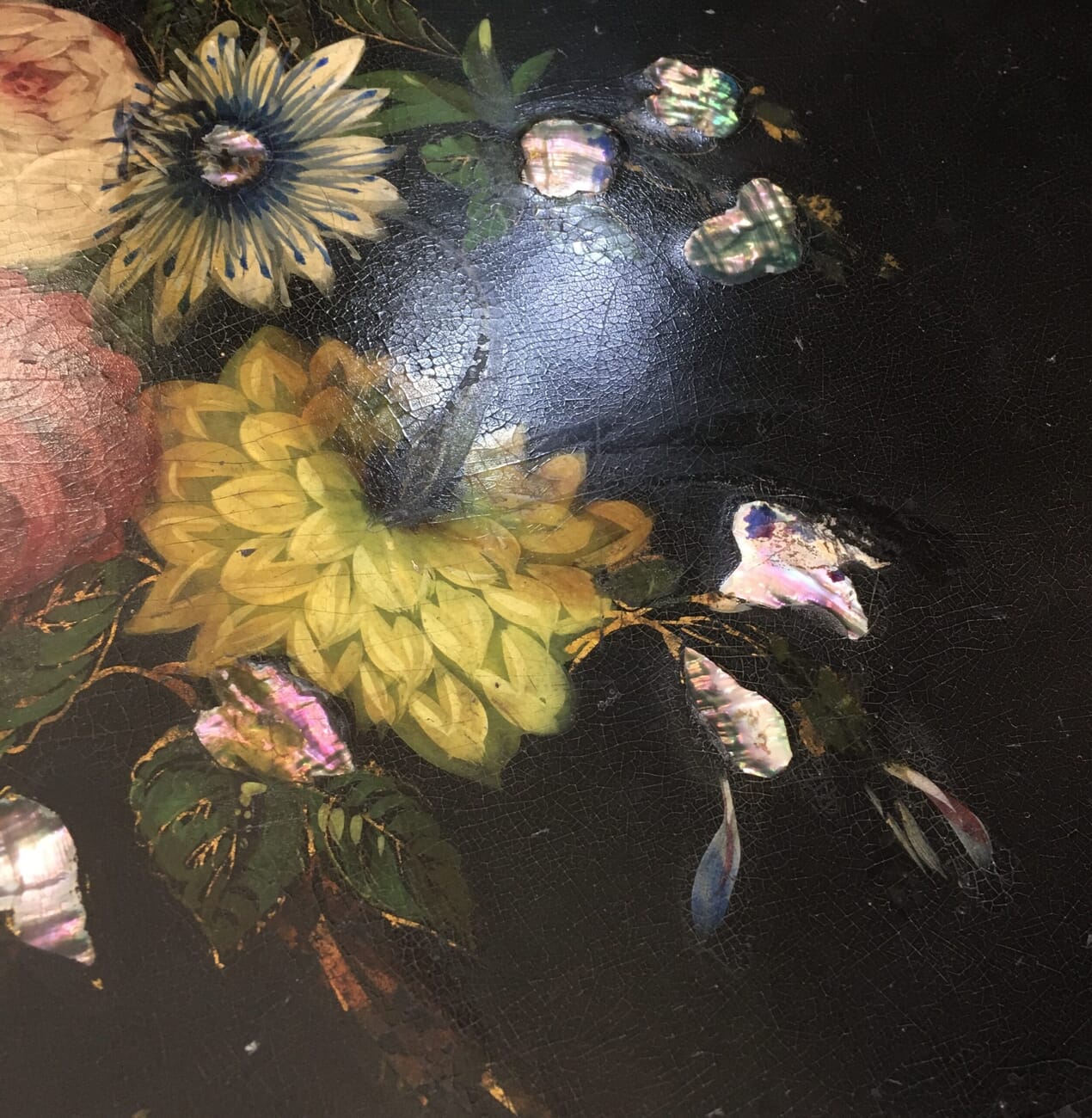 Large Victorian Paper Mache tray, c. 1835-17749