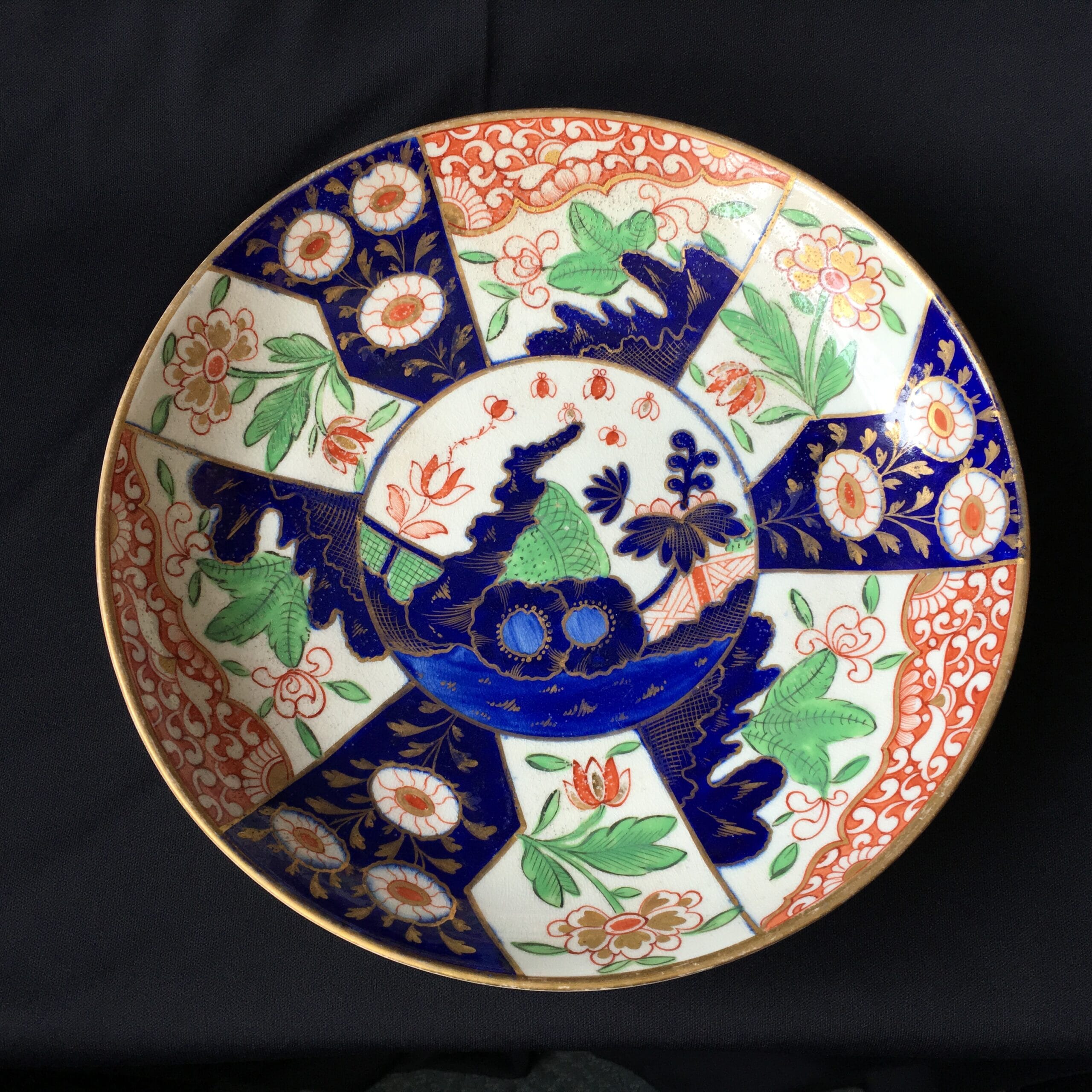 Derby saucer-dish, Imari pattern, c.1810 -0