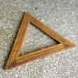 Victorian triangle cribbage board. 19th c.-0
