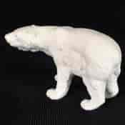 German porcelain polar bear, c.1900-19256