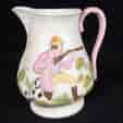 Parian coloured ‘hunting’ jug of small size, C. 1850 -0