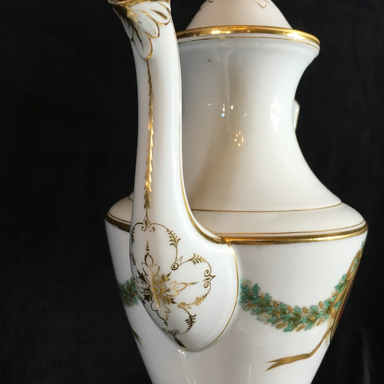 Paris porcelain Second Empire coffee service, C 1875 -19360