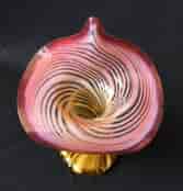 Victorian ‘jack in the pulpit’ glass vase, C. 1890 -20582