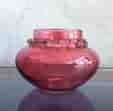 Victorian Ruby glass bowl. C. 1890-0