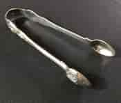 Kings Pattern Sterling Silver sugar tongs, William Elliot London 1828-20668