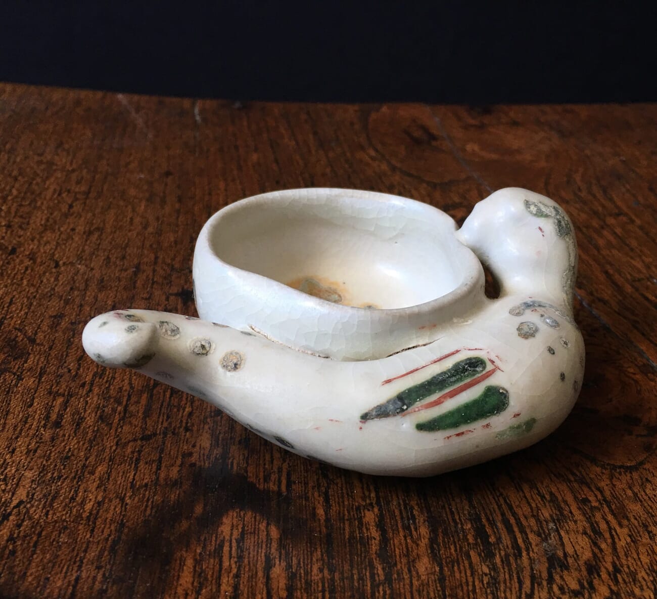 Hoi An shipwreck parrot & peach bowl, late 15th century -21052