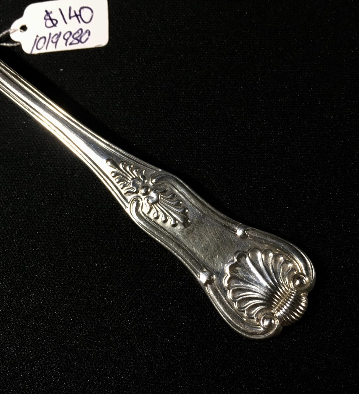Kings Pattern .800 Silver pickle fork, German c.1900 -20719