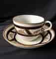 Newhall cup & saucer, pattern 583, C. 1800 -0