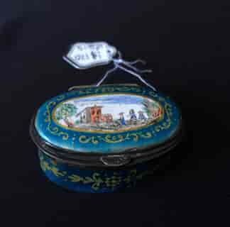 Patch box with scene, 20th century-0