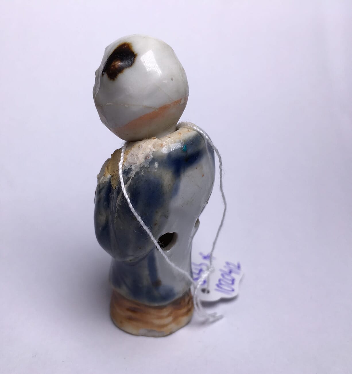 Chinese porcelain nodding figure, 19th century-21879