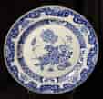 Chinese porcelain charger, 'Precious Objects' & a duck, c. 1750 -0