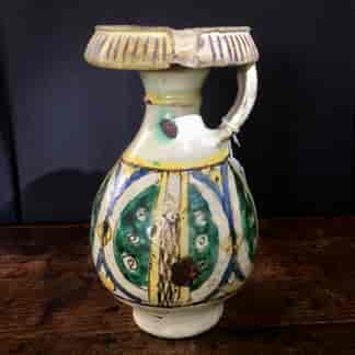 Moroccan oil vessel with stylised tree pattern, 19th century or earlier-0