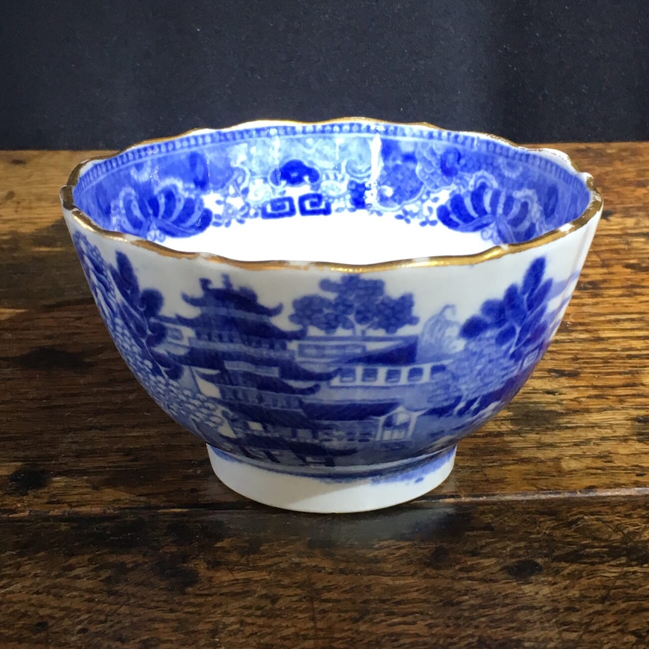 Spode porcelain tea bowl, Pagoda pattern, c. 1815 -22507