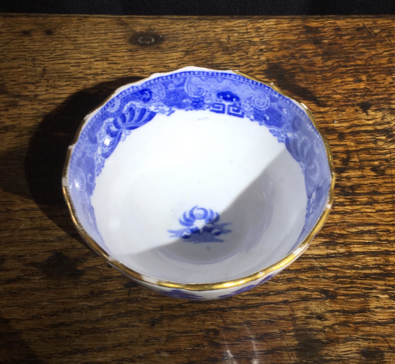 Spode porcelain tea bowl, Pagoda pattern, c. 1815 -22508