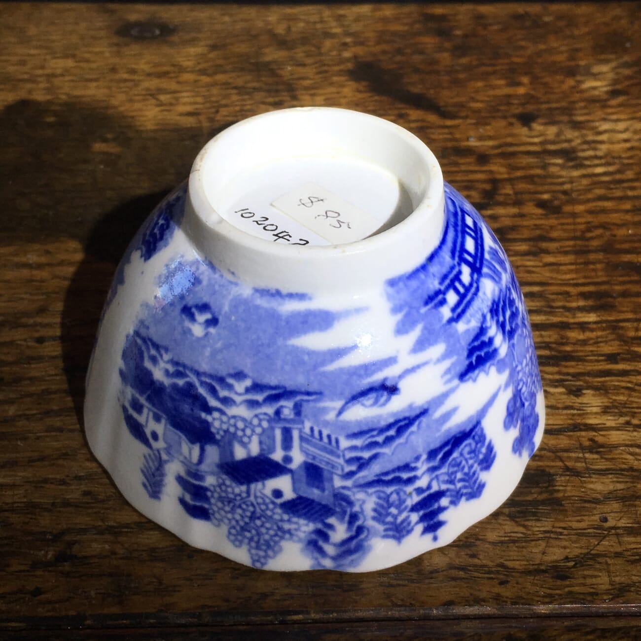 Spode porcelain tea bowl, Pagoda pattern, c. 1815 -22509