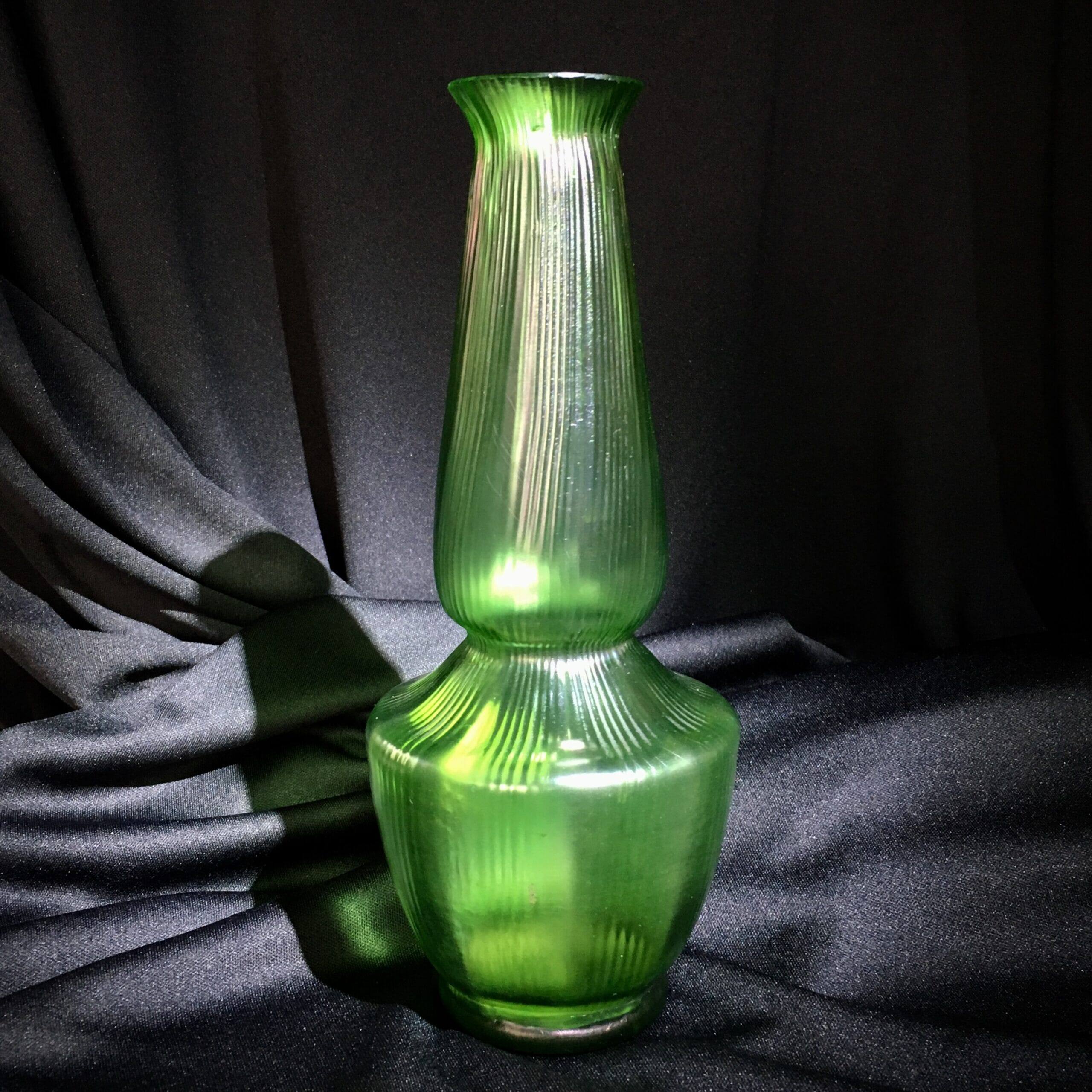 Art Nouveau glass vase c.1900-0