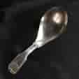 Birmingham sterling silver caddy spoon, hallmark 1842-0