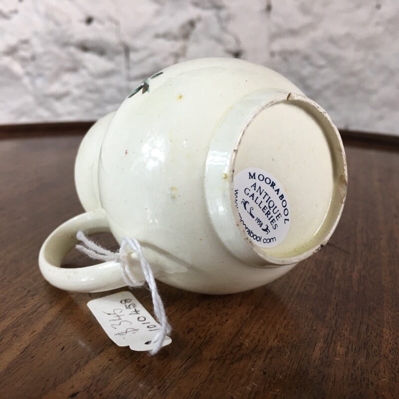 Creamware milk jug with rose pattern, C. 1765 -24199