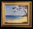 Phyl Yorston, oil painting 'The front beach at Point Lonsdale' late 20th century -0