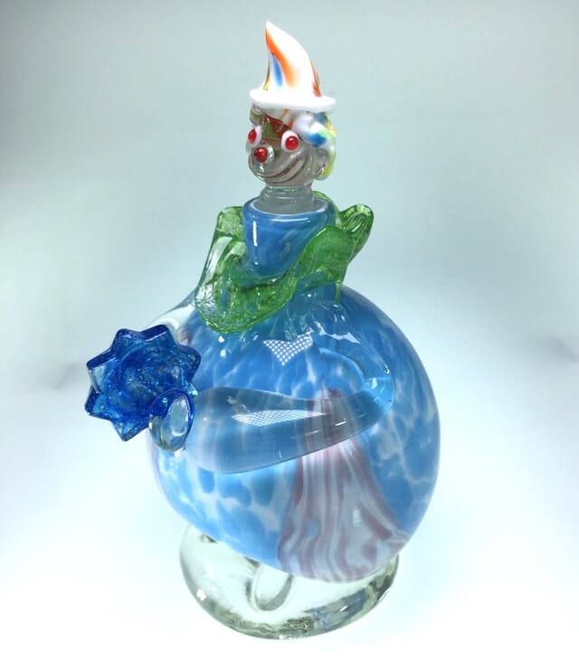 Vintage Italian Pottery Clown Decanter cheapest