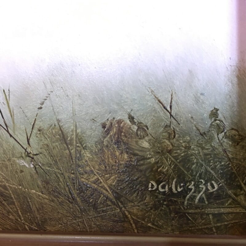 Lucette DaLozzo oil painting - 'Light as the Wind' c.1975-26165