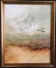 Lucette DaLozzo oil painting - 'Migratory Bird' c.1975-0