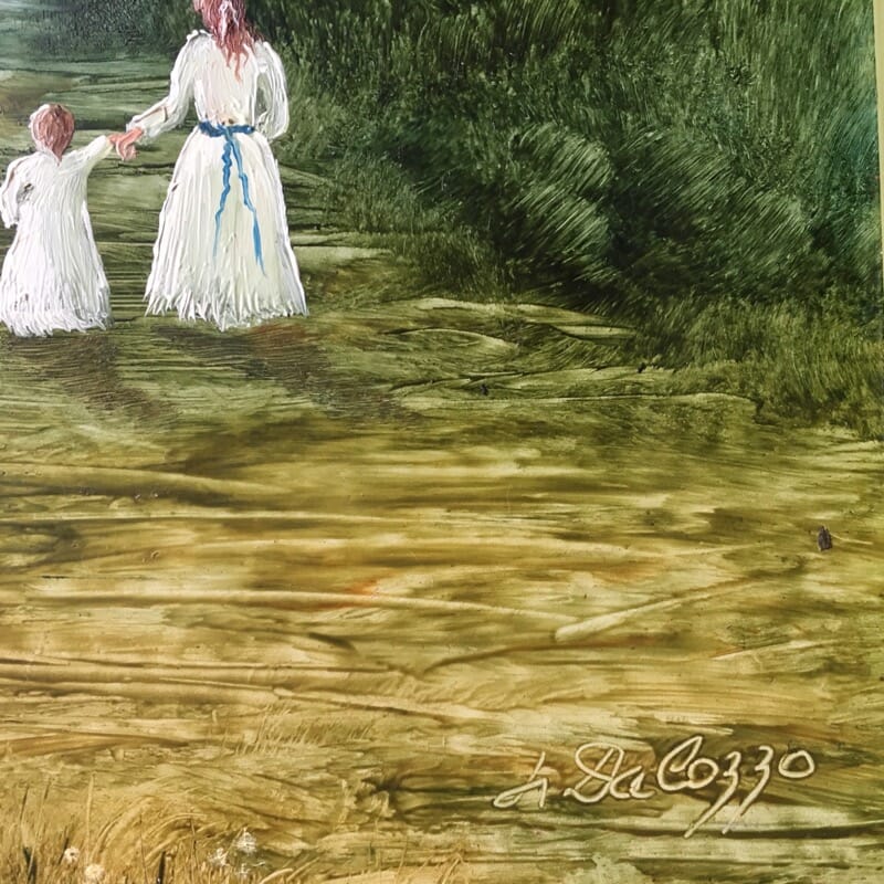 Lucette DaLozzo oil painting - 'Pathway to Enchantment' 1978-25943