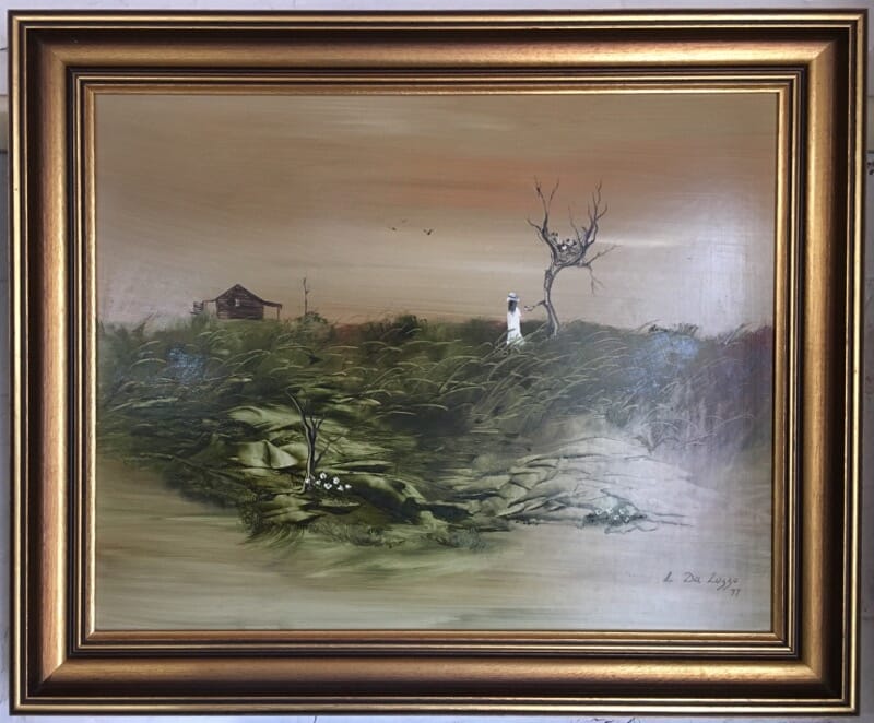 Lucette DaLozzo oil painting - 'Early fly' 1977-0