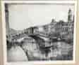 Alfred Bennet (1861-1916) - Rialto Bridge, Venice - drypoint etching-0