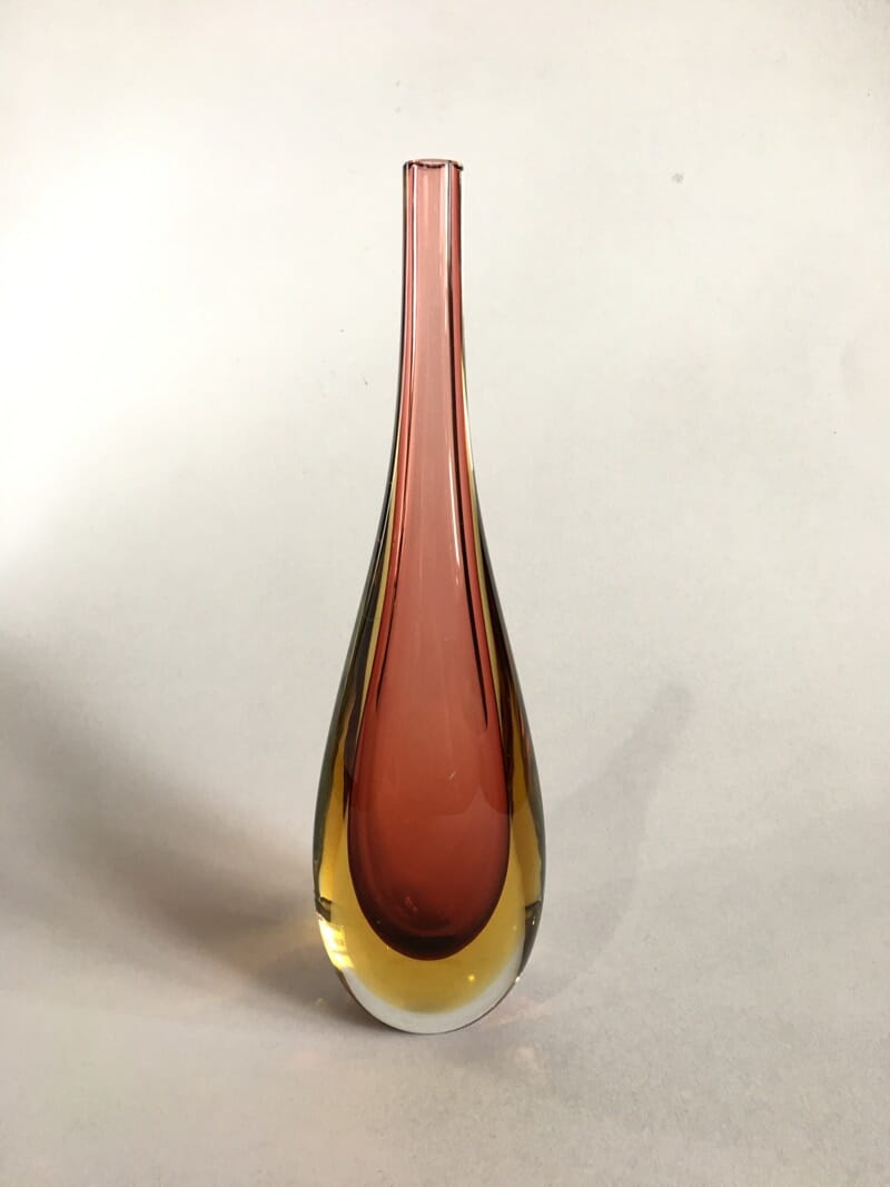Murano Glass vase, probably Seguso, mid 20th century -28847