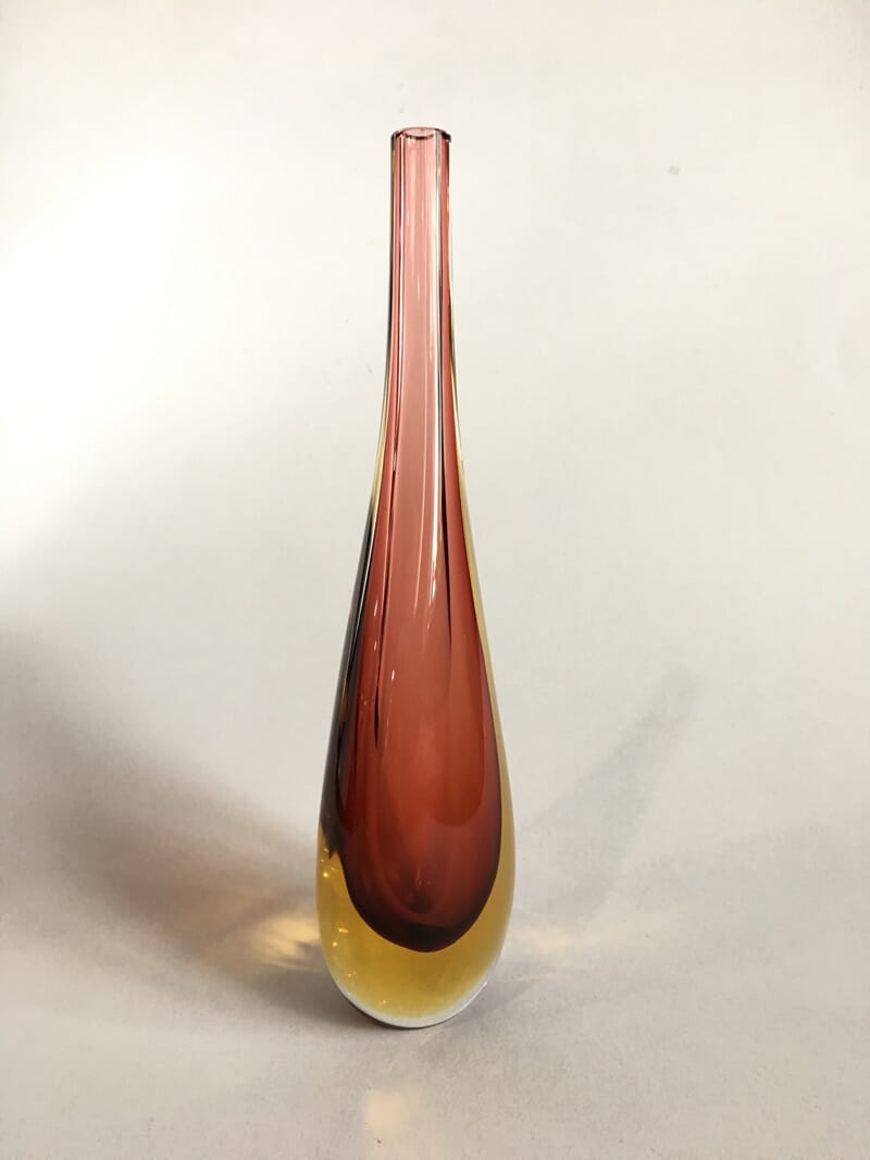 Murano Glass vase, probably Seguso, mid 20th century -28846