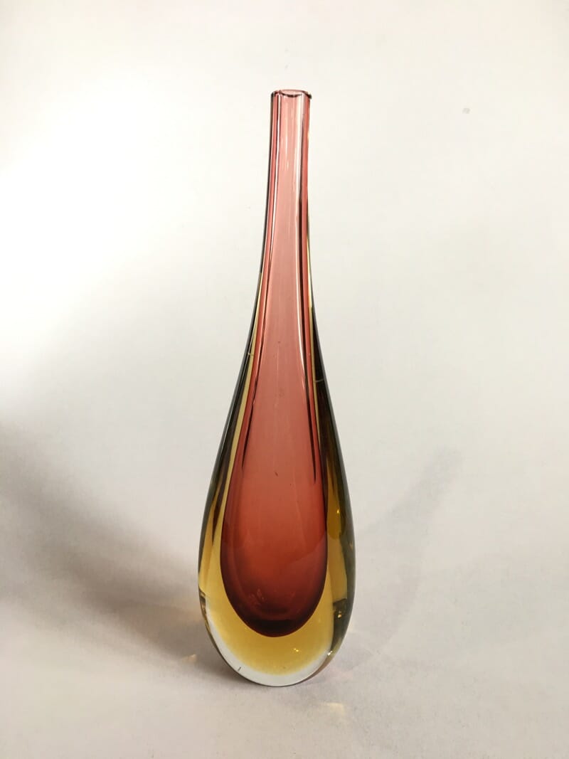 Murano Glass vase, probably Seguso, mid 20th century -28843